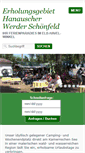 Mobile Screenshot of campingplatz-schoenfeld.de